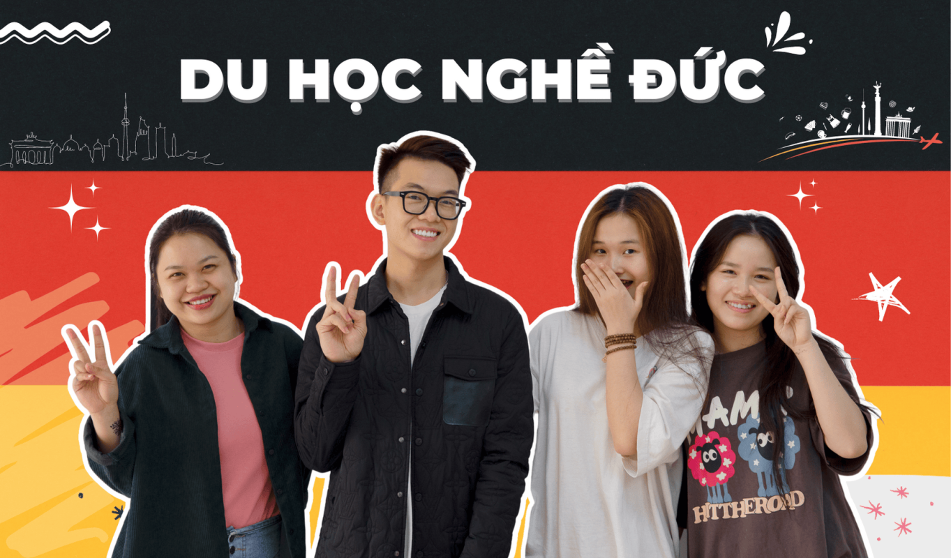 Tìm hiểu về du học nghề Đức: Chương trình đào tạo nghề từ 3 – 3,5 năm với mức lương hấp dẫn 920 – 3300 Euro/tháng. Cơ hội sở hữu bằng cấp quốc tế và định cư tại Đức.