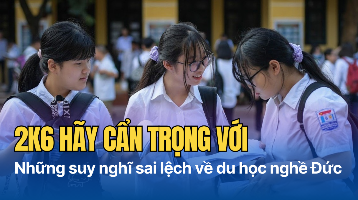 Du học nghề Đức đã và đang trở thành xu hướng gần đây. Tuy nhiên, vẫn có nhiều những suy nghĩ sai lệch về du học nghề Đức và chưa đầy đủ về du học nghề khiến nhiều bạn lo lắng và e ngại ...