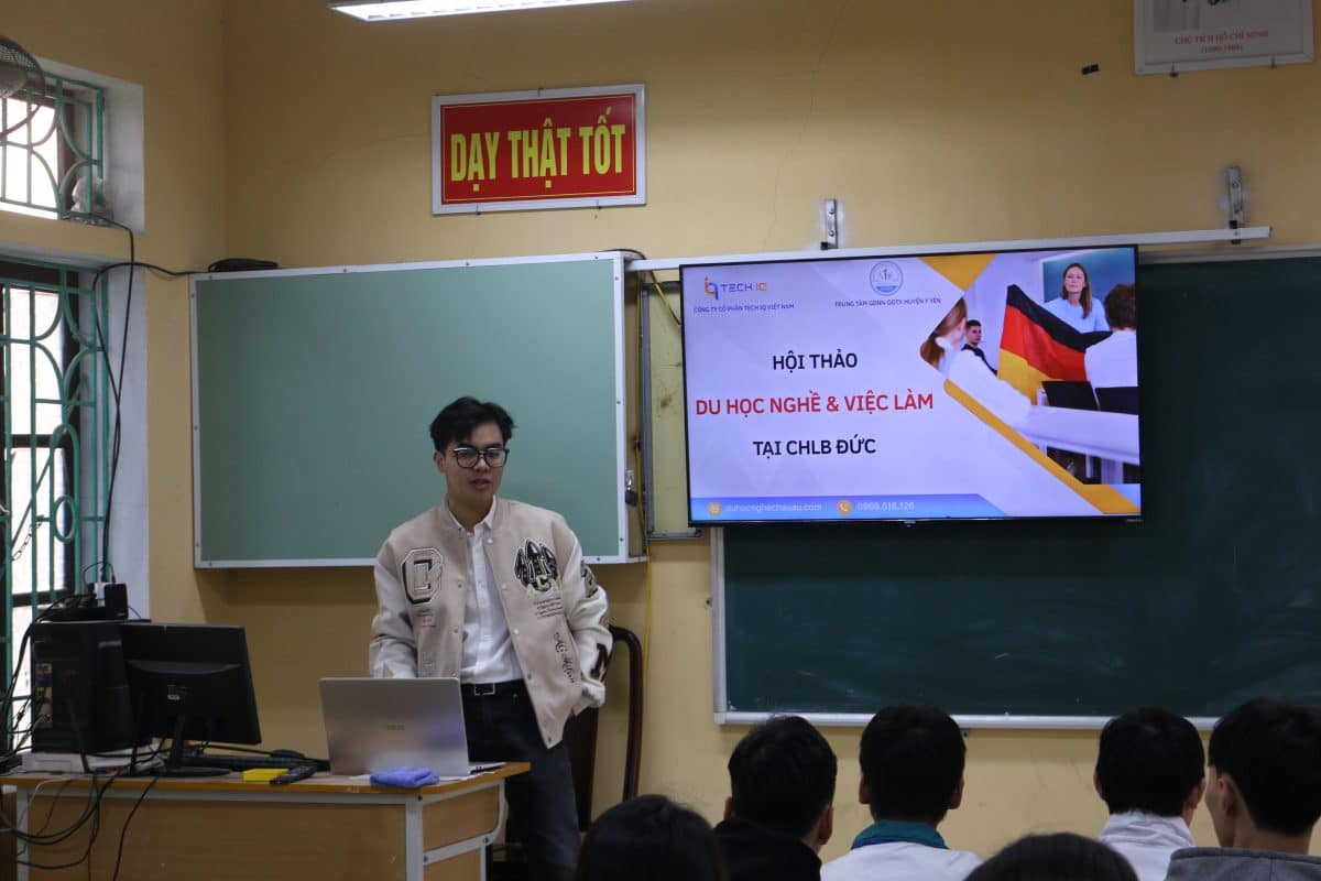 hình ảnh từ hội thảo tại Trường GDNN – GDTX Huyện Ý Yên