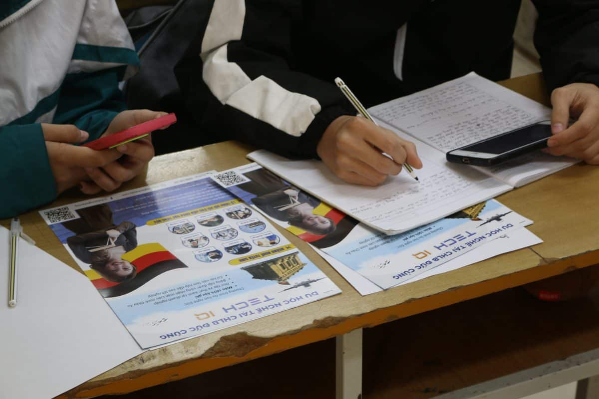 hình ảnh từ hội thảo tại Trường GDNN – GDTX Huyện Ý Yên