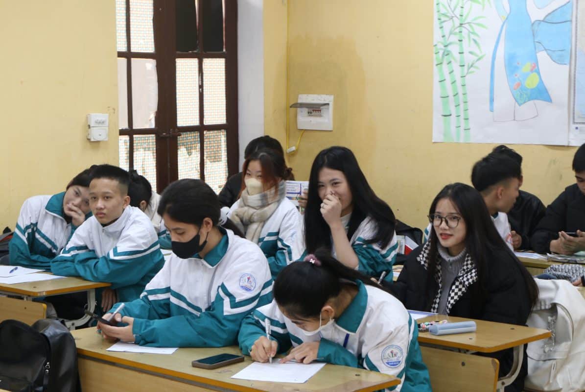 hình ảnh từ hội thảo tại Trường GDNN – GDTX Huyện Ý Yên