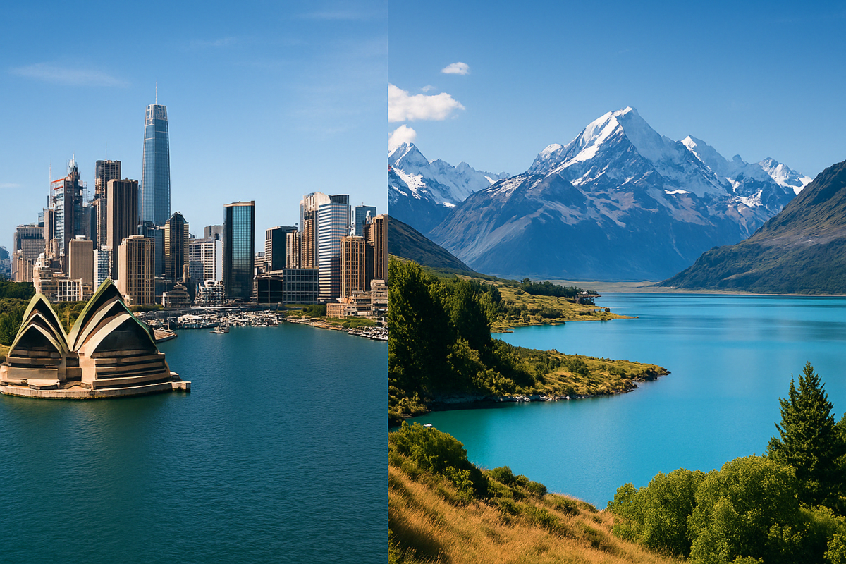 So Sánh New Zealand và Úc, Đâu là Nơi Đáng Nhập Cư Năm 2025?