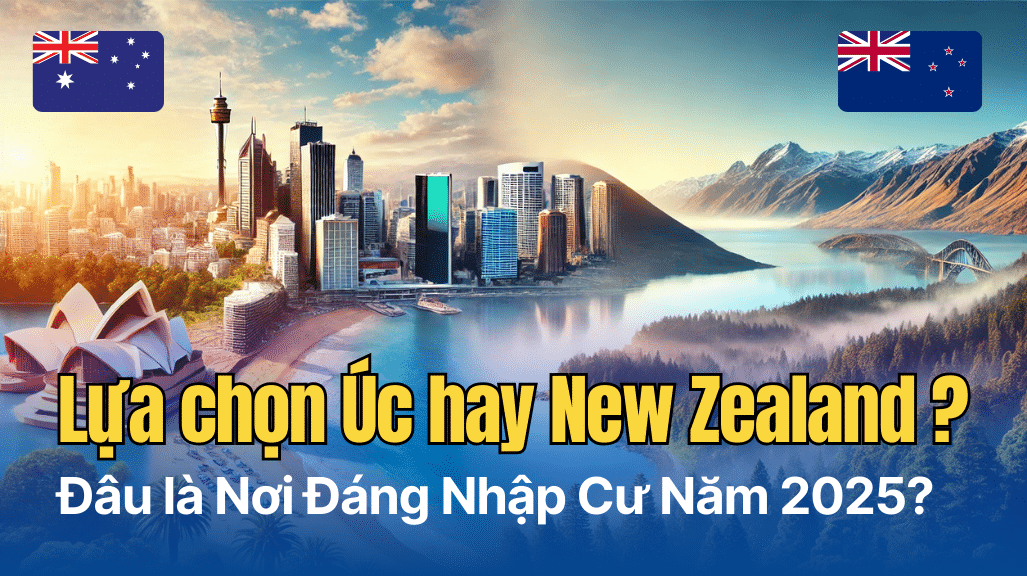 So Sánh New Zealand và Úc, Đâu là Nơi Đáng Nhập Cư Năm 2025?